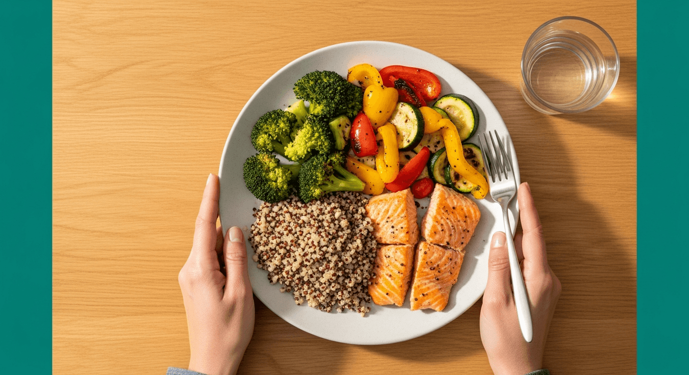 Alimentation et diabète de type 2 : l'assiette qui fait baisser l'HbA1c