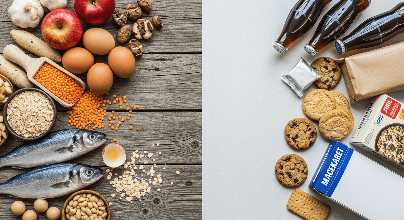 Aliments ultra-transformés : classification NOVA et risques prouvés