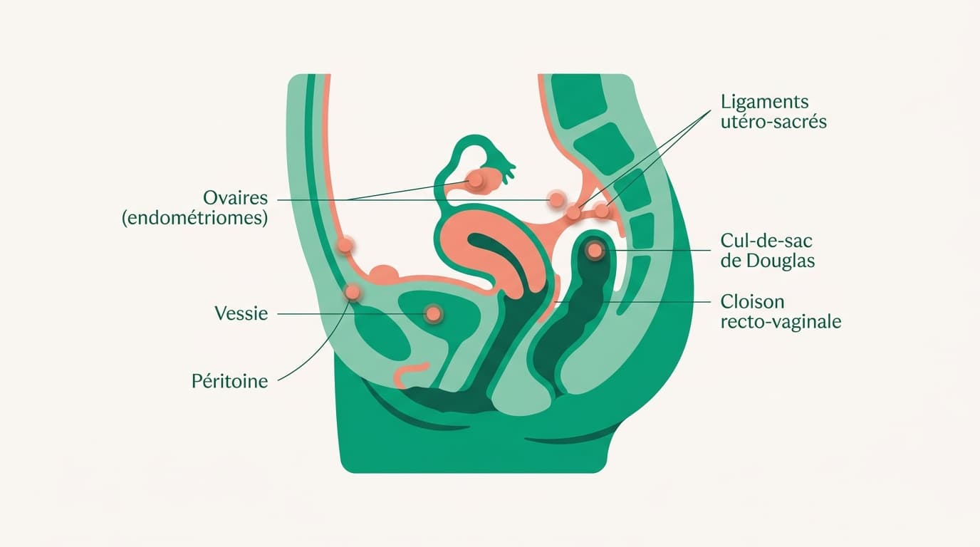 Endométriose : symptômes, diagnostic et parcours de soins
